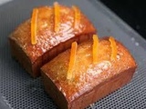 Financiers aux amandes et oranges confites