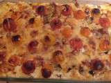 Gratin de ravioles aux courgettes et tomates