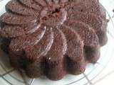 Moelleux au chocolat a la puree de noisettes