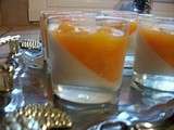 Panna cotta abricots-vanille