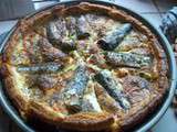 Quiche aux tomates et sardines