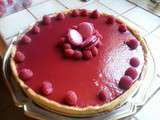 Tarte bavaroise aux framboises