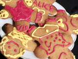 Biscuits de l'avent bonhommes en pain d'épices