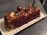 Buche chocolat banane facile sans cuisson