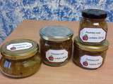 Confiture pomme noix