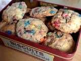 Cookies aux m&Ms