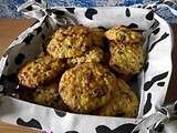 Cookies banane, chocolat et flocons d'avoine