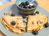 Crêpes a la farine de chataignes healthy