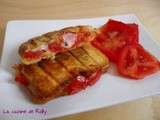 Croque tomate morbier