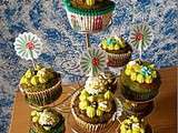 Cupcakes chocolat menthe