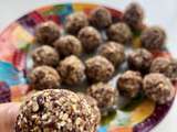 Energy balls dattes, coco et sésame