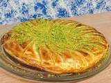 Galette des rois pistache citron