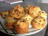 Muffins au quinoa et pépites de chocolat