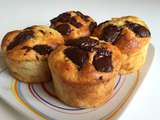 Muffins healthy banane Nutella