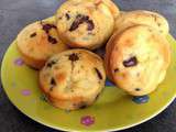 Muffins poire chocolat