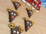 Rennes de Noel en chocolat : Fondant Vegan chocolat patate douce