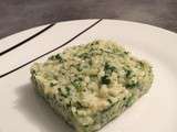 Risotto au pesto de roquette