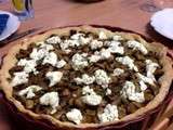 Tarte aux champignons et ricotta