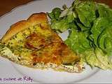 Tarte fine aux courgettes et lardons