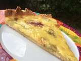 Tarte fine rhubarbe