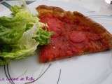 Tarte fine tomate basilic de Julie Andrieu