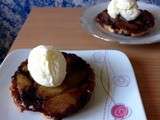 Tarte tatin poire chocolat