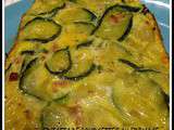 Fritatta de courgettes au fromage