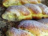 Brioche torsadee aux grains de pavot