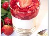 Cheesecake aux Fraises Sans Cuisson