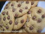 Cookies ultra fondant au pepites de chocolat