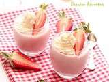 Dessert Fraise / Chocolat Blanc