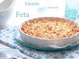 Gratin d'épinards à la feta