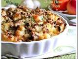 Gratin de chou-fleur au thon