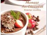 Mousse au chocolat facile