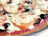 Pizza a l'aubergine