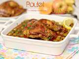 Poulet roti aux olives