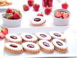 Sables a la confiture de fraise