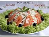 Salade facile riz et thon