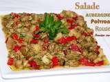 Salade poivron/aubergine