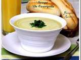 Soupe de courgette,soupe de courgettes