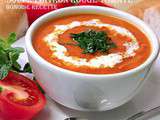 Soupe facile tomate/poivron grille