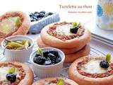 Tartelettes au thon avec pate a pizza