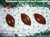 Cabosses au chocolat et fruits de la passion