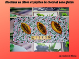 Cabosses au citron et pépites de chocolat sans gluten