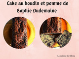 Cake au boudin noir et pomme de Sophie Dudemaine