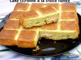 Cake citronné à la truite fumée