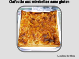 Clafoutis aux mirabelles sans gluten