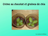 Crème au chocolat et graines de chia