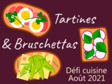 Défi du mois d'Août sur Recettes.de