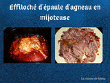 Effiloché d'épaule d'agneau